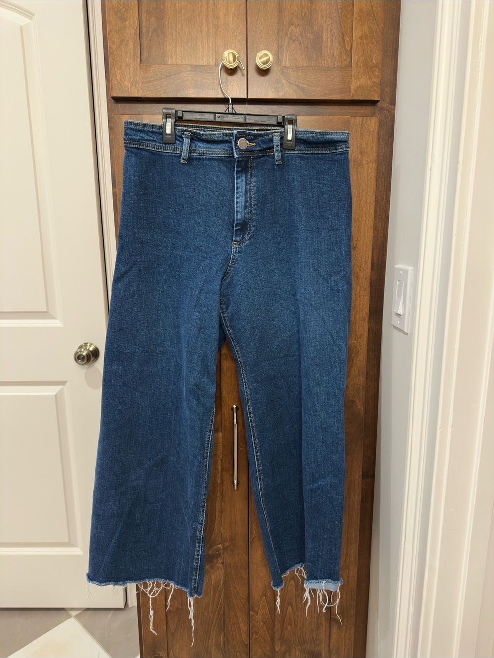 Zara Marine Wide Leg Denim